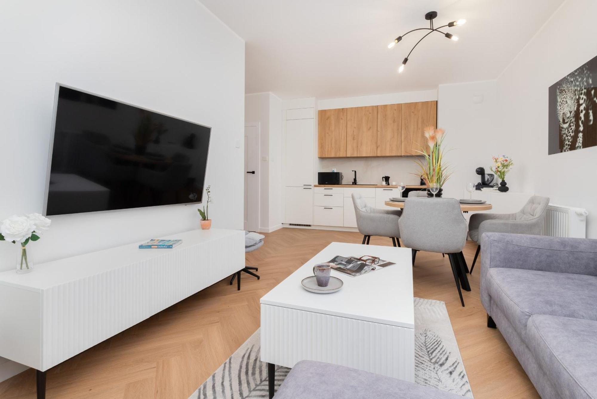 Nowa Letnica Comfortable Apartments With Balcony & Parking Gdansk By Noclegi Renters 外观 照片