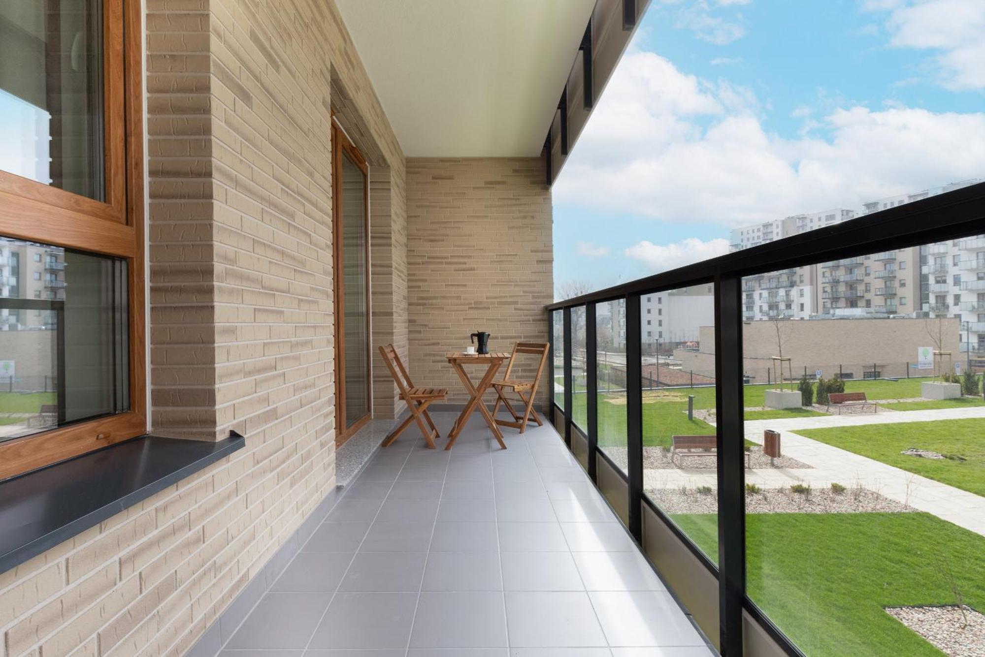 Nowa Letnica Comfortable Apartments With Balcony & Parking Gdansk By Noclegi Renters 外观 照片